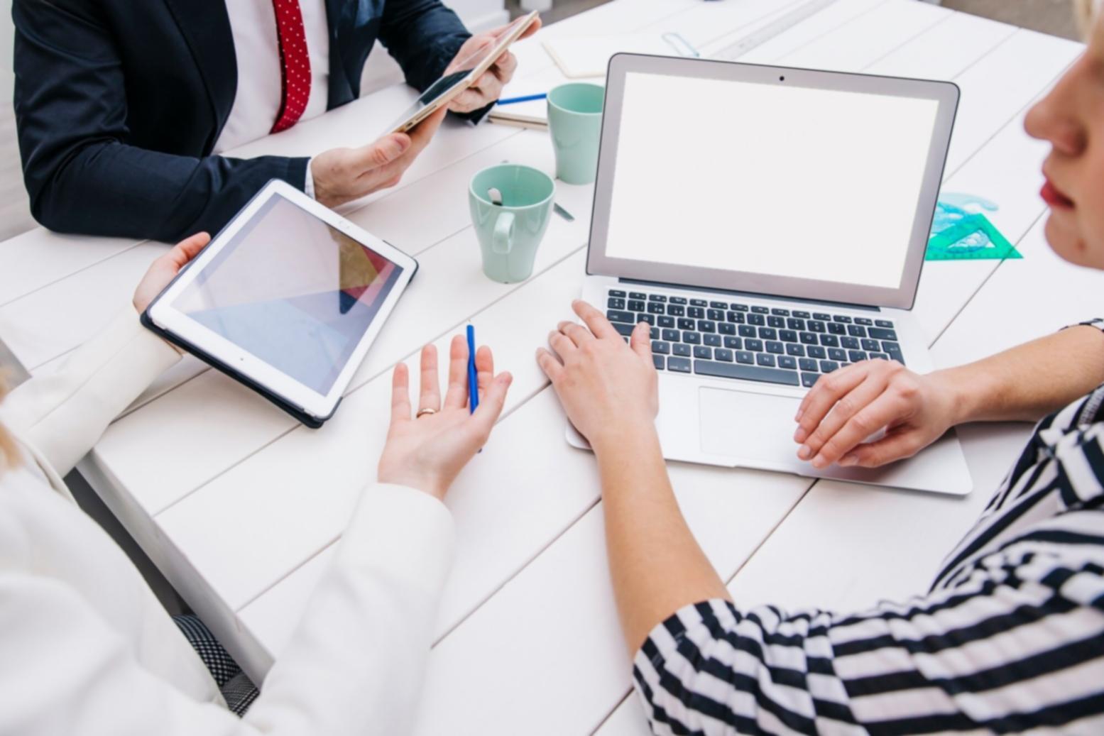 Modern office environment showcasing successful venture building outcomes